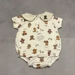 テータテート　ベビー　半袖ロンパース　サイズ70
