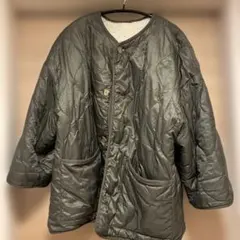 美品 TARAS BOULBA ノーカラージャケット リバーシブル ボア XL