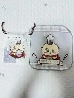 ちいかわ　ココス　ラッコ　タオル　巾着