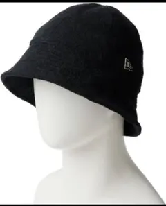 ニューエラ バケットハット パイル ブラック マルハット 黒