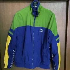 【引越しSALE 3/25まで】 PUMA ナイロンジャケット ジャージ S