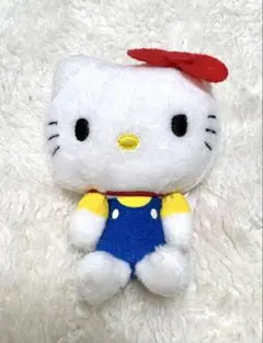【レトロ】ハローキティ　ぬいぐるみ　キーホルダー