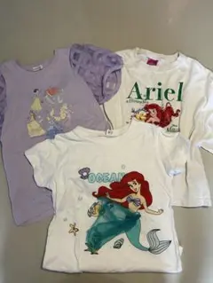 アリエル Tシャツ 120〜130 ３枚セット