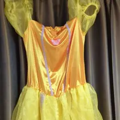 ベル　ディズニープリンセス風 コスチューム 大人用　ハロウィン