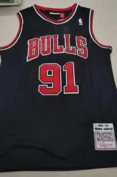 【即日発送】BULLS デニス・ロッドマン ジャージ 91 M