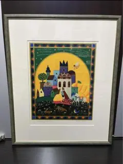 小澤摩純　ジークレー版画『HUSH-A-BYE, BABY』直筆サイン入、共箱付 2025年最新】額 小澤 摩純の人気アイテム - メルカリ