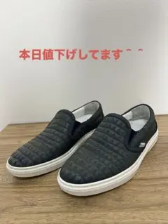 ジミーチュウ　JIMMY CHOO スリッポン　ネイビー　40
