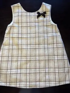 110 ジャンパースカート SLAP SLIP チェック