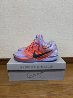 NIKE サブリナ3EPバスケットボールシューズ パープル オレンジ - メルカリ