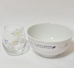 ちいかわ てんし♡あくま 3Dグラス＆軽量ラーメンどんぶり２点セット