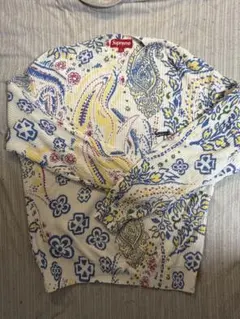 supreme シュプリーム 窪塚洋介着用 ペイズリー ハーフジップ