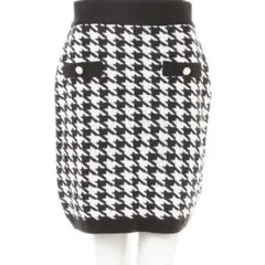 千鳥格子　スカート　allamanda