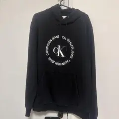 Calvin Klein Jeans ロゴパーカー ブラック L