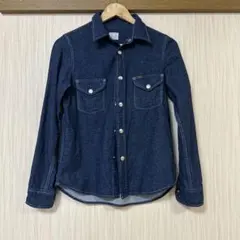 値下げ★Lee デニムシャツ ダークブルー