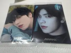 txt ツインウエハース スビン 2点セット ステッカー シール