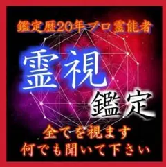 現役プロ鑑定士のリアル霊視鑑定　占い/仕事/恋愛/不倫/縁結び/開運/タロット