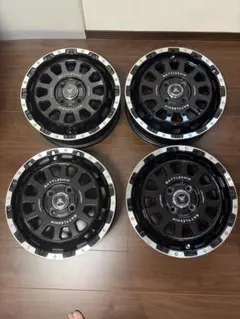 中古アルミ美品16x7.0　ラストラーダディスカバー　フロンクス、デリカD5など 中古アルミ美品16x7.0 ラストラーダディスカバー フロンクス、デリカD5