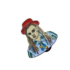 【希少】ボーイ・ジョージ　ピンバッジ　THE FOUND CO カルチャークラブ
