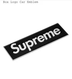 Supreme Box Logo Car Emblem 