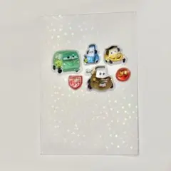 【おすそ分け】　ピクサー　カーズ　プチドロップステッカー