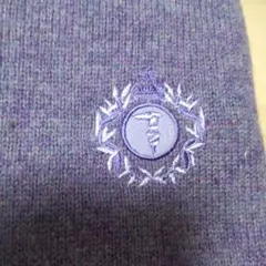 TRUSSARDI パープル クルーネックセーター
