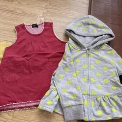 babyGap パーカー KUMIKYOKU FAM ワンピース 2点セット