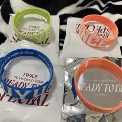 TWICE 5TH WORLD TOUR ラバーバンド 4種 ジョンヨン ツウィ