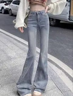 SHEIN フレアデニム