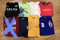 男の子　洋服　まとめ売り　140〜150cm 8着　夏服　Tシャツ　サッカー
