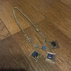 古着　ビンテージ風ゴールドネックレス