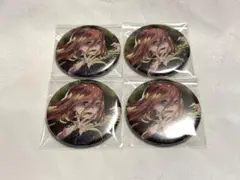 キャラクター缶バッジ 4個セット