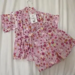 サンリオ キティちゃん 甚平 90サイズ