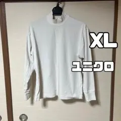 ⑥ユニクロ ハイネック タートルネック長袖トップスXL ヒートテック