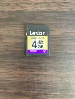 メモリーカード 4GB 純正品 SDHC Lexar 3DS LL 2DS