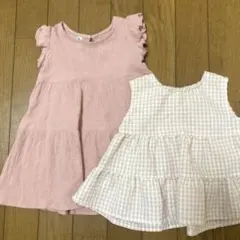 【匿名発送】西松屋ワンピース、チュニックセット