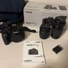 ‼️セール中‼️Canon EOS Kiss X9i ダブルレンズキット【バッグ付】のサムネイル