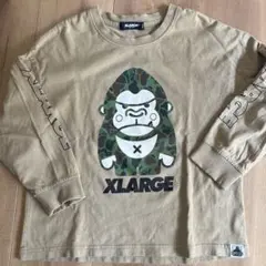 X-LARGE ゴリラプリント トレーナー グレーのサムネイル