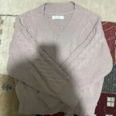 CECIL McBEE ピンクニット