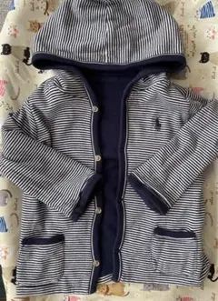 Ralph Lauren フード付きパーカー80.90 リバーシブル