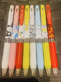 ZEBRA SARASA CLIP ポケモン ボールペン 8本セットのサムネイル