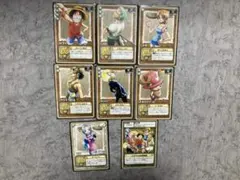 開封済】旧ワンピース カードダスEXジャンプフェスタエディション 全8