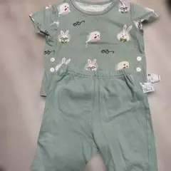 ユニクロ　パジャマ　半袖　80