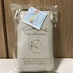 【新品】すみっコぐらし おしゃれウォレット付きスマホショルダーポーチ 財布