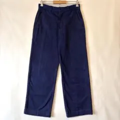 〜80s フレンチ ワークパンツ ヴィンテージ 古着 ユーロ French 青のサムネイル