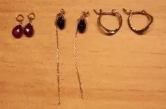 agete ネックレス トリプレットストーン 紫金石 agete ネックレス トリプレットストーン 紫金石 紫金石 NEW | agete