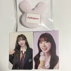 NiziU 会場 大阪 トレカ フォトカ FCくじ D賞 ネームバッチ ミイヒ