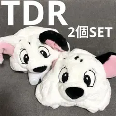 ディズニーランド　101匹わんちゃん　ファンキャップ　2個セット　ディズニーシー