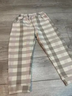 PAIR MANON チェック柄ロングパンツ
