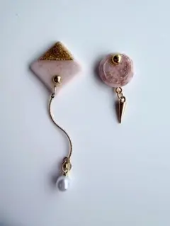 2点目から100円引き♡アシンメトリー ピアス