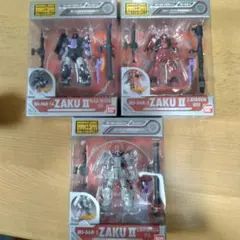 ガンダム モビルスーツ イン アクション ザク 3体 セット③
